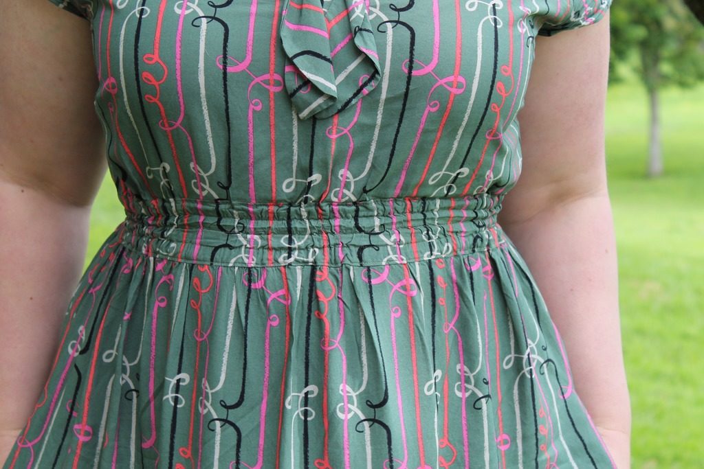 Sew Liberated Brynna Dress Mint Green Sewing Machine