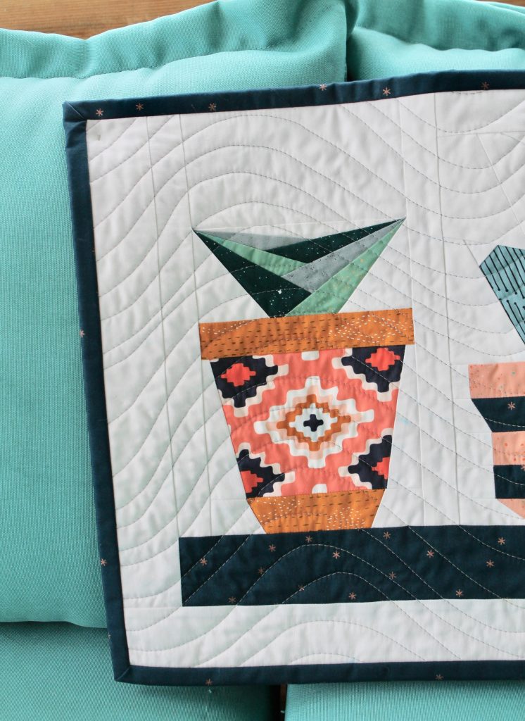 Sewing Project: Succulents Wall Quilt